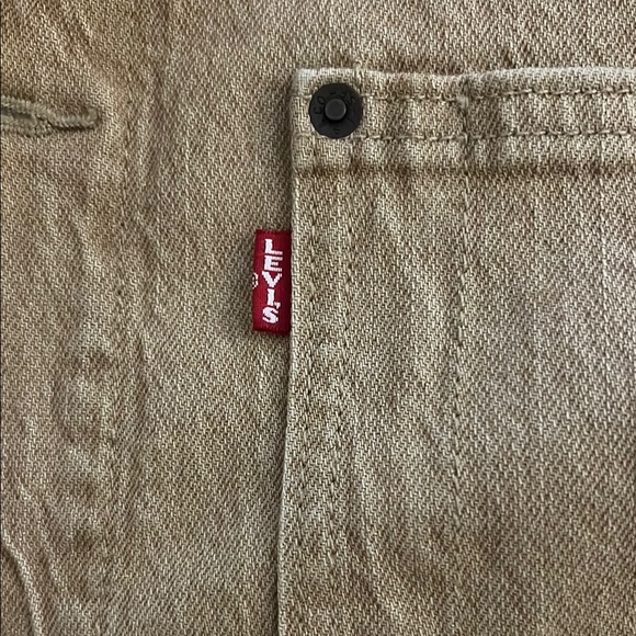 Levi's Tan Lightweight Shirt Jacket Durable Classic Style - Picture 4 of 4